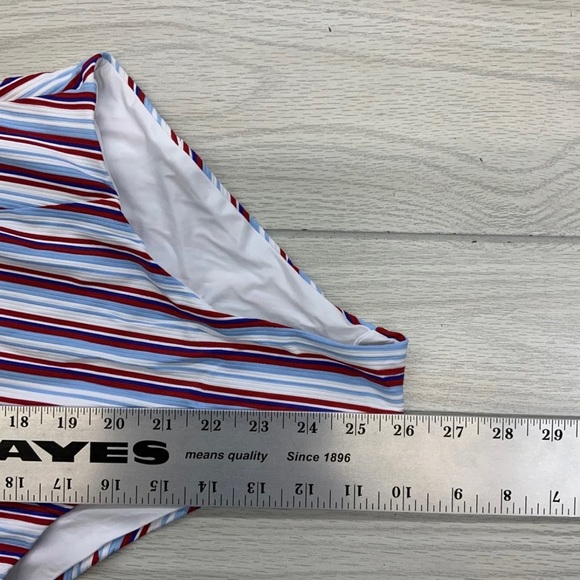 Onia NWT Belle Striped One-Piece Swimsuit Size XS - Picture 11 of 16